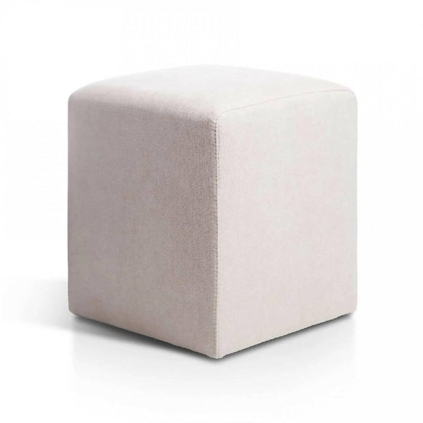 Puff Butaco Auxiliar Individual Beige - VIRTUAL MUEBLES