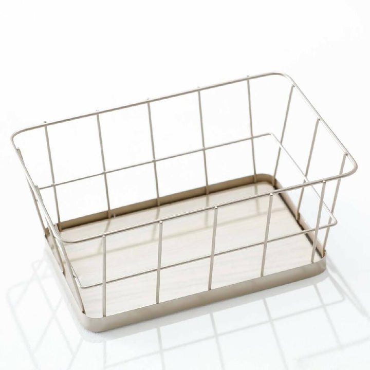 Canasta base de madera Champaña - VIRTUAL MUEBLES