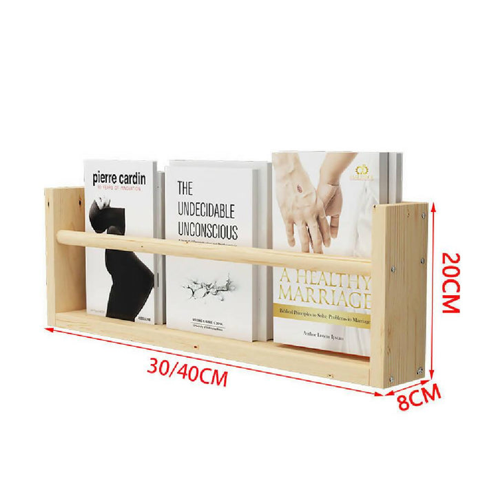 Set de 2 repisas librero en pino - VIRTUAL MUEBLES