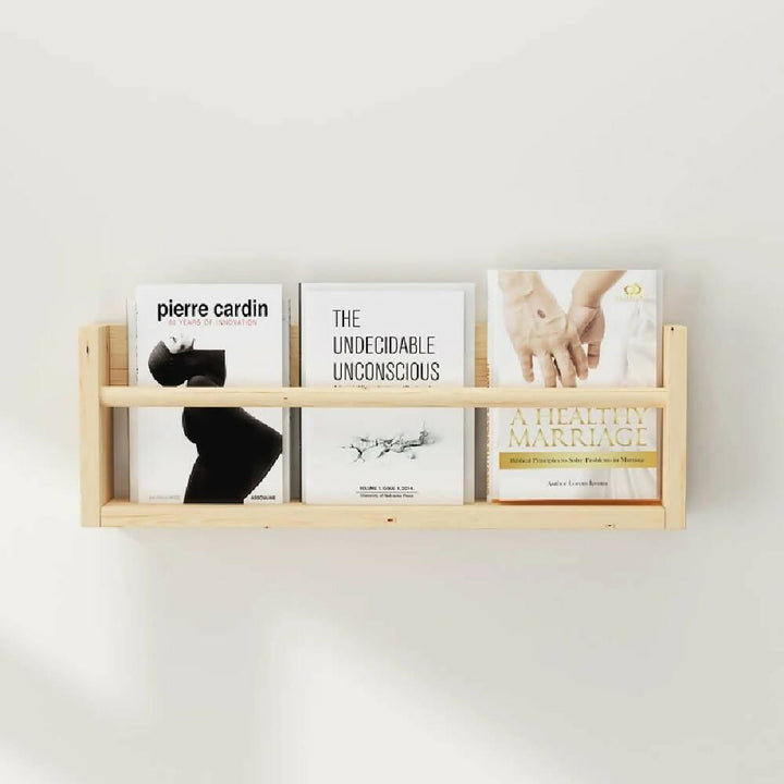 Set de 2 repisas librero en pino - VIRTUAL MUEBLES