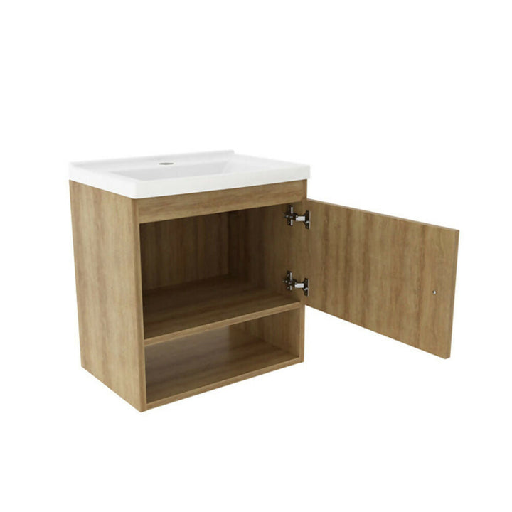 MUEBLE DE BAÑO CON LAVAMANOS LINZ ALMENDRA - 3