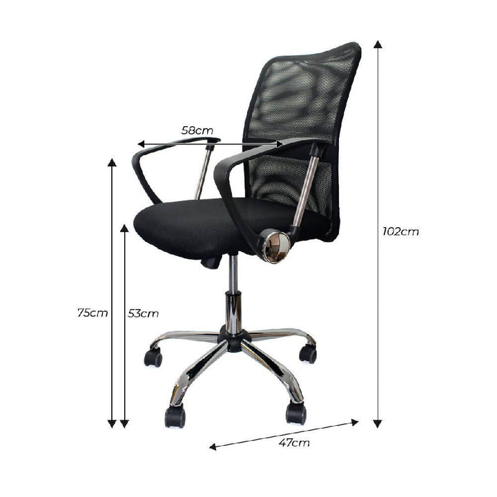 Silla De Oficina Toronto - 3306 - VIRTUAL MUEBLES