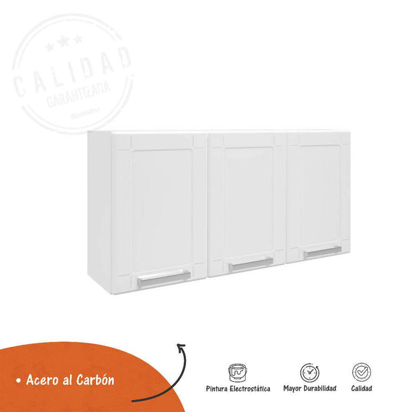 Gabinete Superior de Cocina o Multiuso en Acero-Bertolini