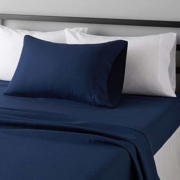 Tienda Basics Lightweight Super Soft Easy Care Microfiber 3-Piece Bed Sheet Set